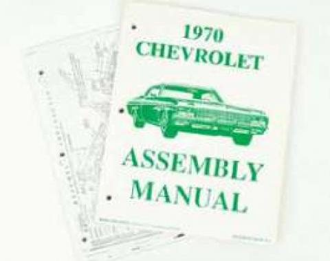 Full Size Chevy Factory Assembly Manual, 1970