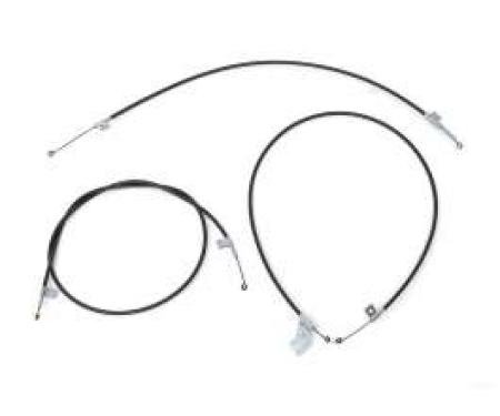 Full Size Chevy Heater & Defroster Cable Set, 1968
