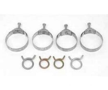 Full Size Chevy Radiator & Heater Hose Clamp Set, 1963-1966