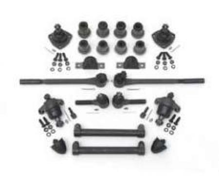 Full Size Chevy Mini Front End Suspension Rebuild Kit, With Polyurethane Bushings, 1958-1964