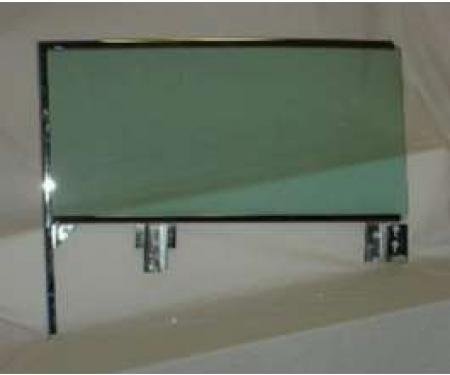 Full Size Chevy Door Glass Assembly, Tinted, Right, Convertible, Impala, 1959-1960