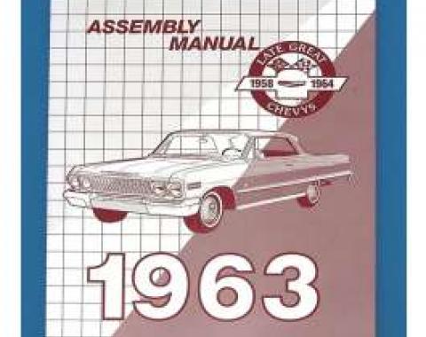 Full Size Chevy Factory Assembly Manual, 1963