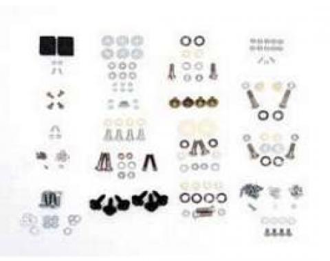 Full Size Chevy Convertible Top Hardware Kit, 1962-1964