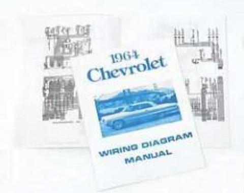 Full Size Chevy Wiring Harness Diagram Manual, 1964