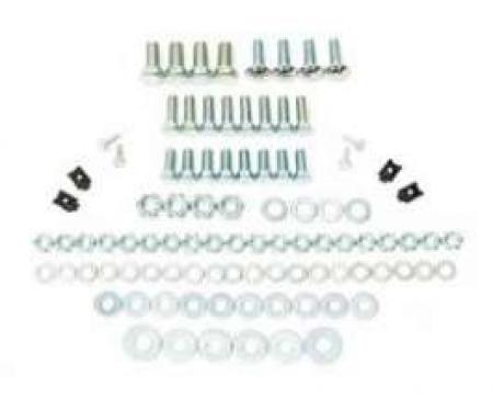 Full Size Chevy Bumper Mounting Kit, Rear, 1961