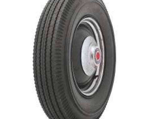 Full Size Chevy Tire, 8.00 x 14, With Blackwall, B.F. Goodrich Bias Ply, 1958-1964