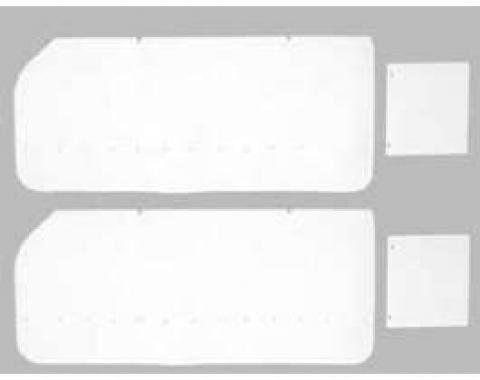 Full Size Chevy Water Shields, Door & Rear Quarter, Convertible, 1961-1962