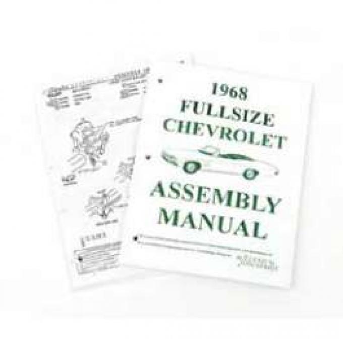 Full Size Chevy Factory Assembly Manual, 1968