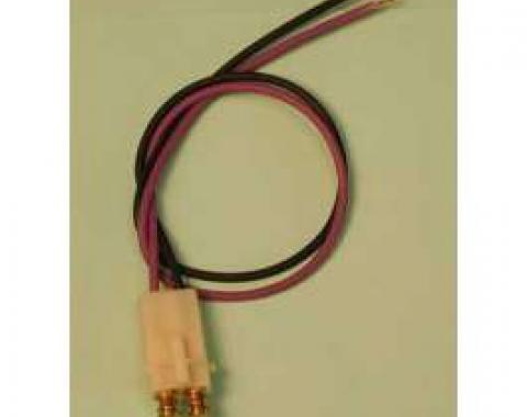 Full Size Chevy Taillight & Brake Light Wiring Pigtail, Double Pole, 1958