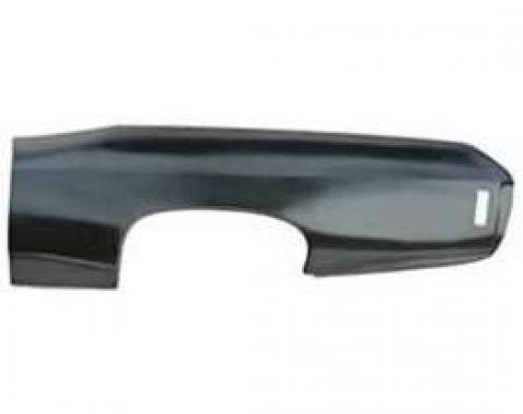 Full Size Chevy Full Rear Quarter Panel Skin, Left, 2-Door Hardtop, Impala, 1969-1970