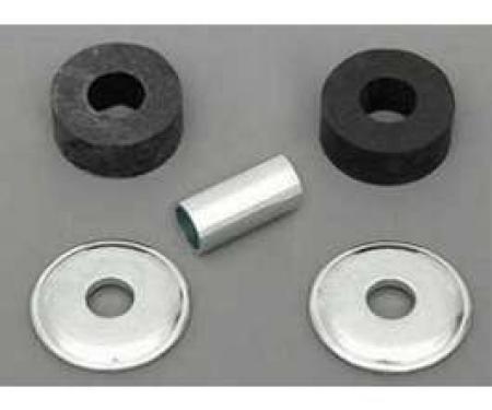 Full Size Chevy Power Steering Cylinder To Frame Bracket Bushing, Washer & Sleeve Hardware Kit, 1958-1964