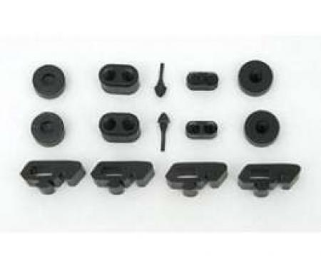 Full Size Chevy Body Bumper & Grommet Kit, 1967-1970