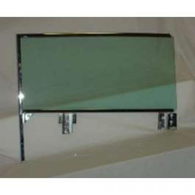 Full Size Chevy Door Glass Assembly, Tinted, Right, Convertible, Impala, 1959-1960