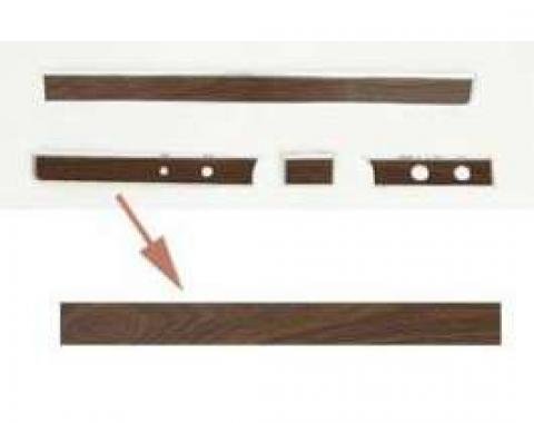 Full Size Chevy Dash Trim Set, With Wood & Without Air Conditioning, Impala, 1965-1966