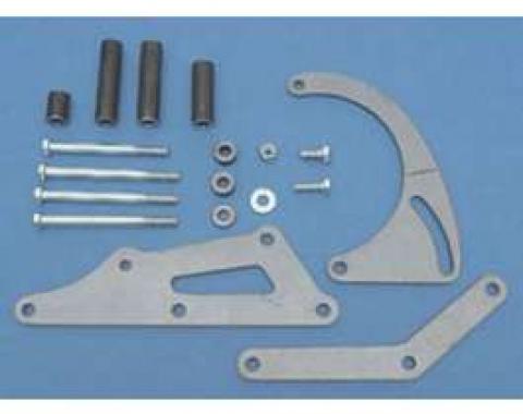 Full Size Chevy Long Water Pump Alternator Bracket Kit, Low Profile, Small Block, 1958-1972