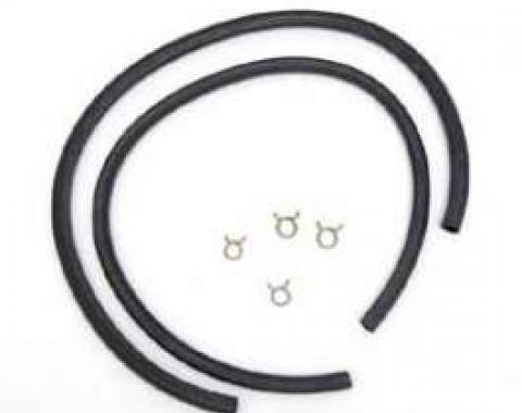 Full Size Chevy Heater Hose Kit, With Clamps, 1965-1970