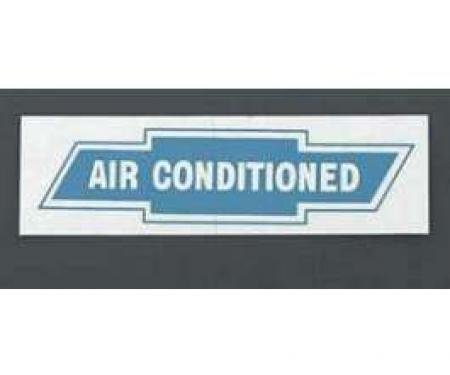 Full Size Chevy Air Conditioning Window Decal, 1958-1960