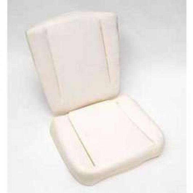 Full Size Chevy Bucket Seat Foam Set, 1966-1969