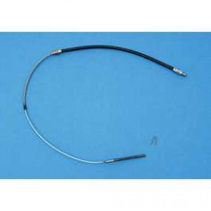 Full Size Chevy Emergency Brake Cable, Front, For Cars With Powerglide Or Manual Transmission, 1967-1970