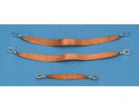 Full Size Chevy Ground Wire Strap Kit, 283ci & 348ci, 1960