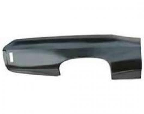 Full Size Chevy Full Rear Quarter Panel Skin, Right, 2-Door Hardtop, Impala, 1969-1970