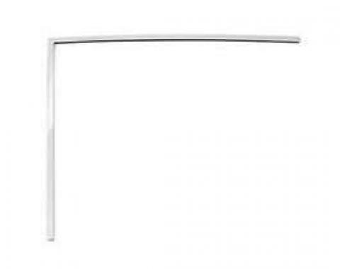 Full Size Chevy Door Glass Frame, Left, 2-Door Hardtop, Impala, 1959-1960