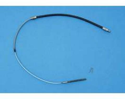 Full Size Chevy Emergency Brake Cable, Front, For Cars With Powerglide Or Manual Transmission, 1967-1970