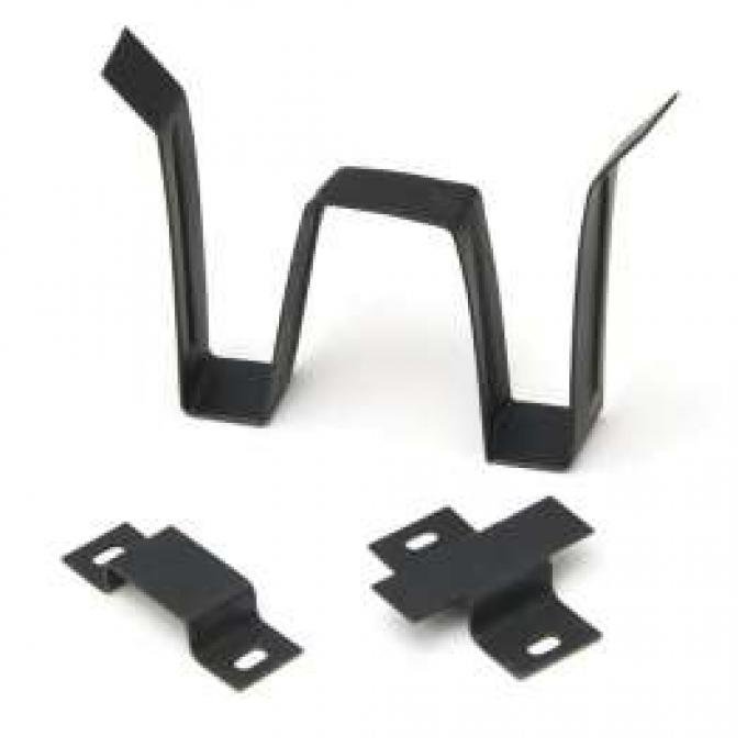 Full Size Chevy Console Mounting Brackets, For Car With 4-Speed Transmission, 1966-1967