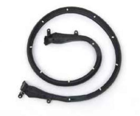 Full Size Chevy Convertible Top Header Seal, Impala, 1966-1970