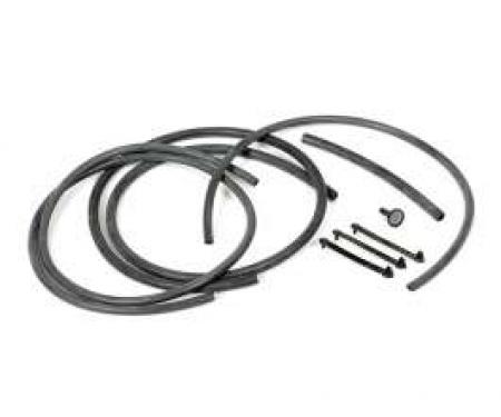 Full Size Chevy Windshield Washer Hose Kit, Impala, 1965-1966