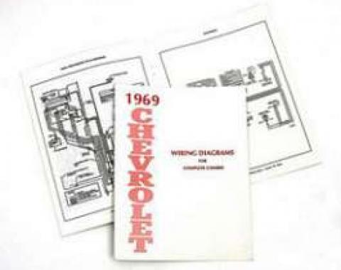 Full Size Chevy Wiring Harness Diagram Manual, 1969