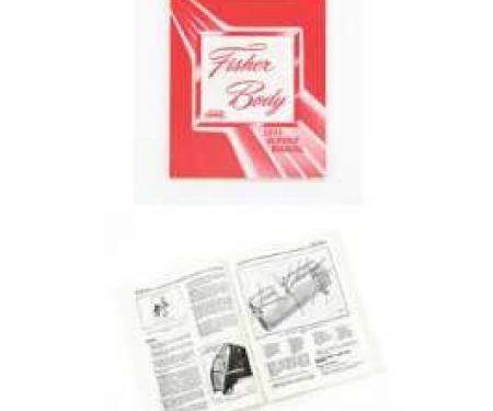 Full Size Chevy Service Manual, Fisher Body, 1971