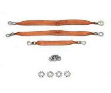 Full Size Chevy Ground Wire Strap Kit, 1959-1960