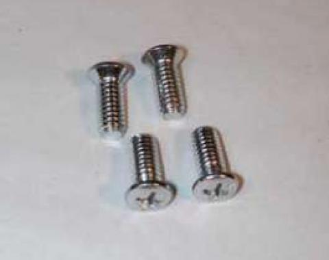 Full Size Chevy Convertible Top Latch Screw Set, 1961-1964