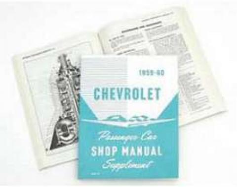 Full Size Chevy Shop Manual Supplement, 1959-1960