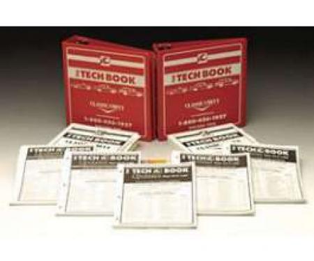 Full Size Chevy Tech Book Set, 1958-1972