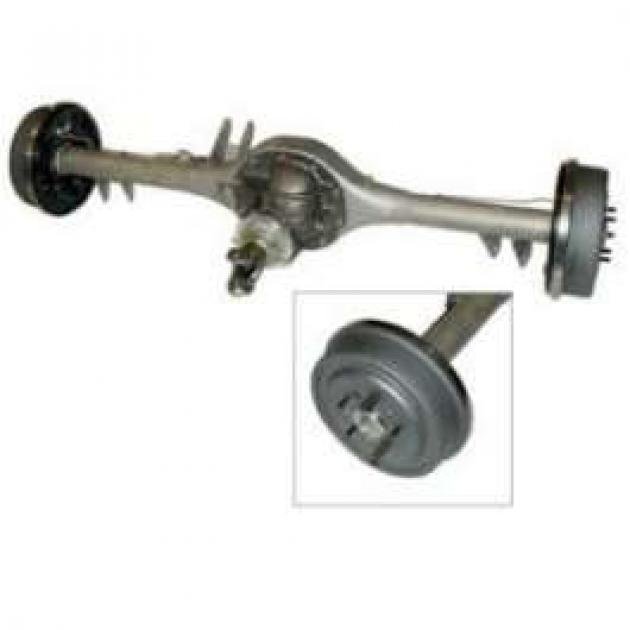 Full Size Chevy Rear End, 9, Complete, With 11 Drum Brakes & Stainless ...