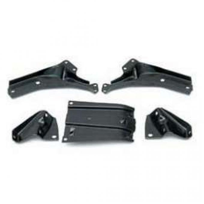 Full Size Chevy Bumper Bracket Set, Front, 1963