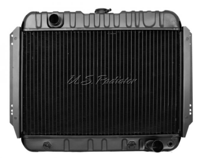 Full Size Chevy Radiator, Small Block with Air Conditioning, U.S. Radiator, 1967