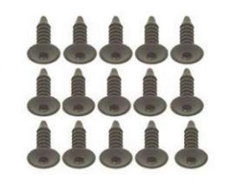 Full Size Chevy Firewall Insulation Pad Fastener Set, 1958-1972
