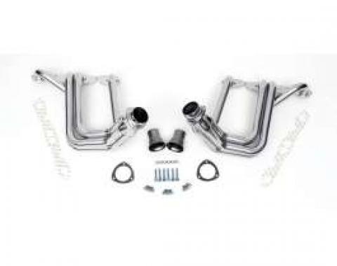 Full Size Chevy Headers, Small Block, Ceramic Coated, Hedman, 1958-1964