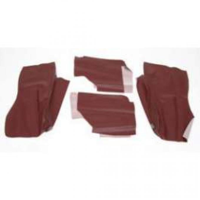 Full Size Chevy Armrest Covers, Rear, 2-Door Hardtop, 1965-1968