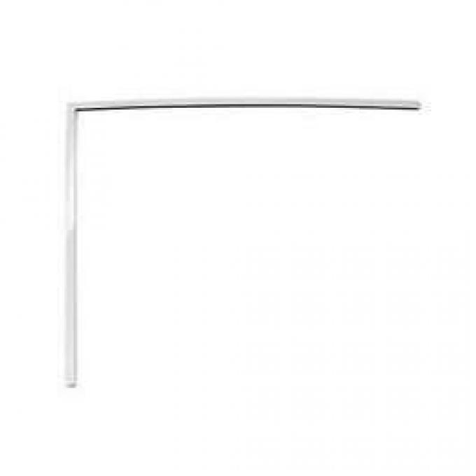 Full Size Chevy Door Glass Frame, Left, 2-Door Hardtop, Impala, 1959-1960