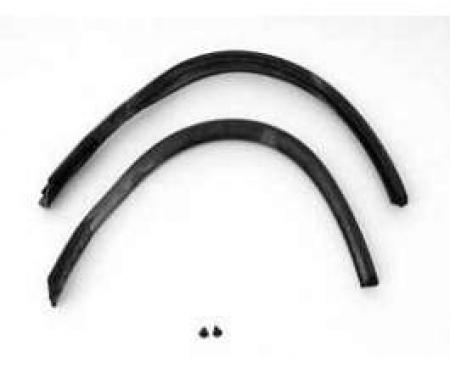 Full Size Chevy Pillar Post Weatherstrip, Convertible, 1961-1962