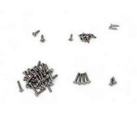 Full Size Chevy Exterior Trim Screw Set, Impala, 1961