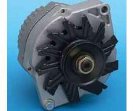 Full Size Chevy Alternator, Powermaster 70 Amp 1-Wire, With Internal Regulator, 1958-1972