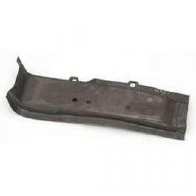 Full Size Chevy Floor Brace End, Left, Rear, 1959-1960