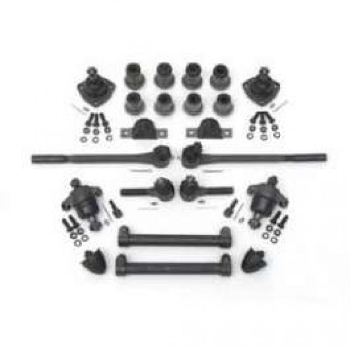 Full Size Chevy Mini Front End Suspension Rebuild Kit, Except Wagon, 1958-1964