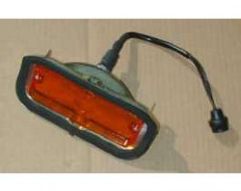 Full Size Chevy Parking Light Assembly, Impala, 1964