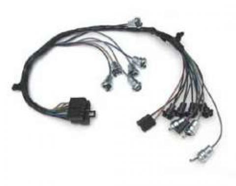 Full Size Chevy Dash Instrument Cluster Wiring Harness, 1964